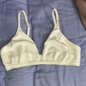 Skims Cotton Triangle Bralette